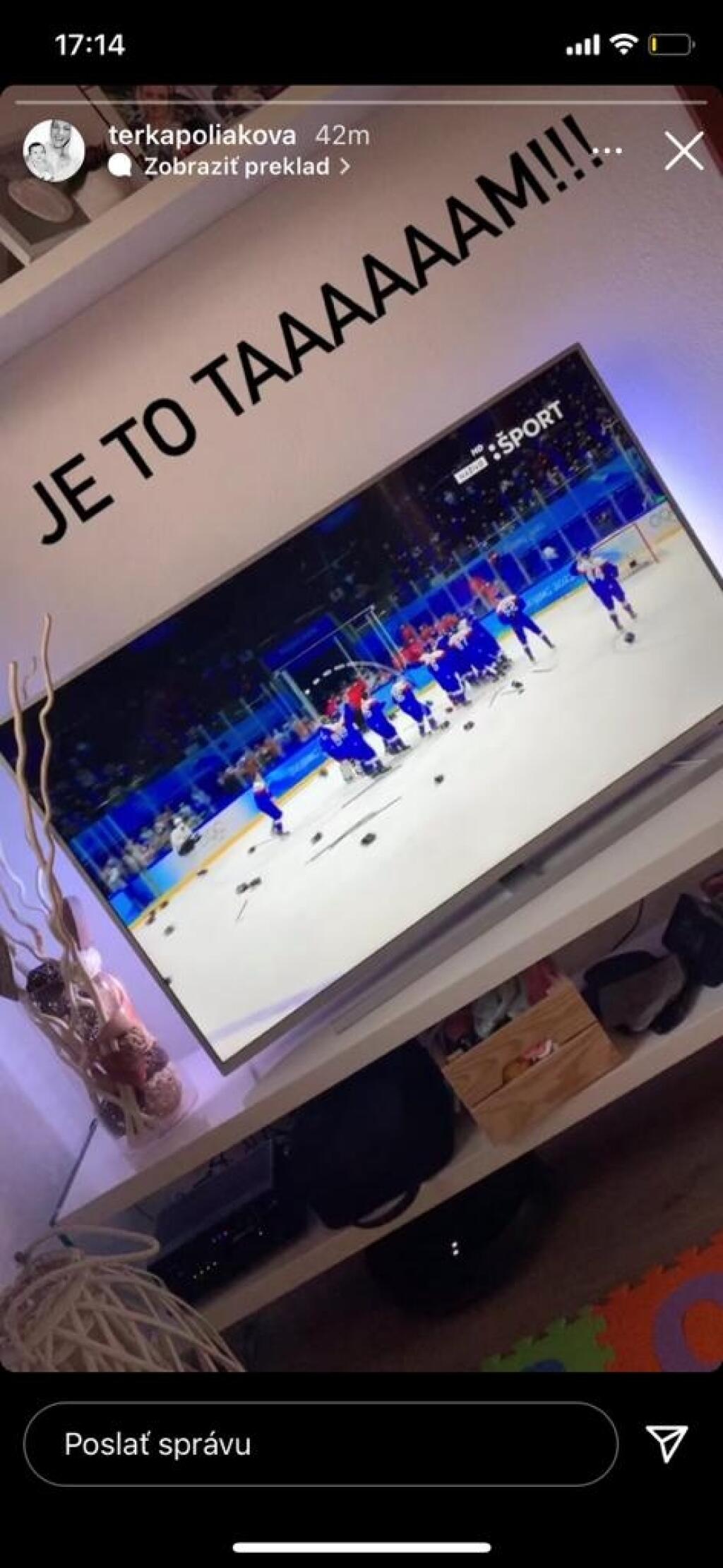 Slovenskí športovci a osobnosti gratulovali našim famóznym hokejistom cez sociálne siete.