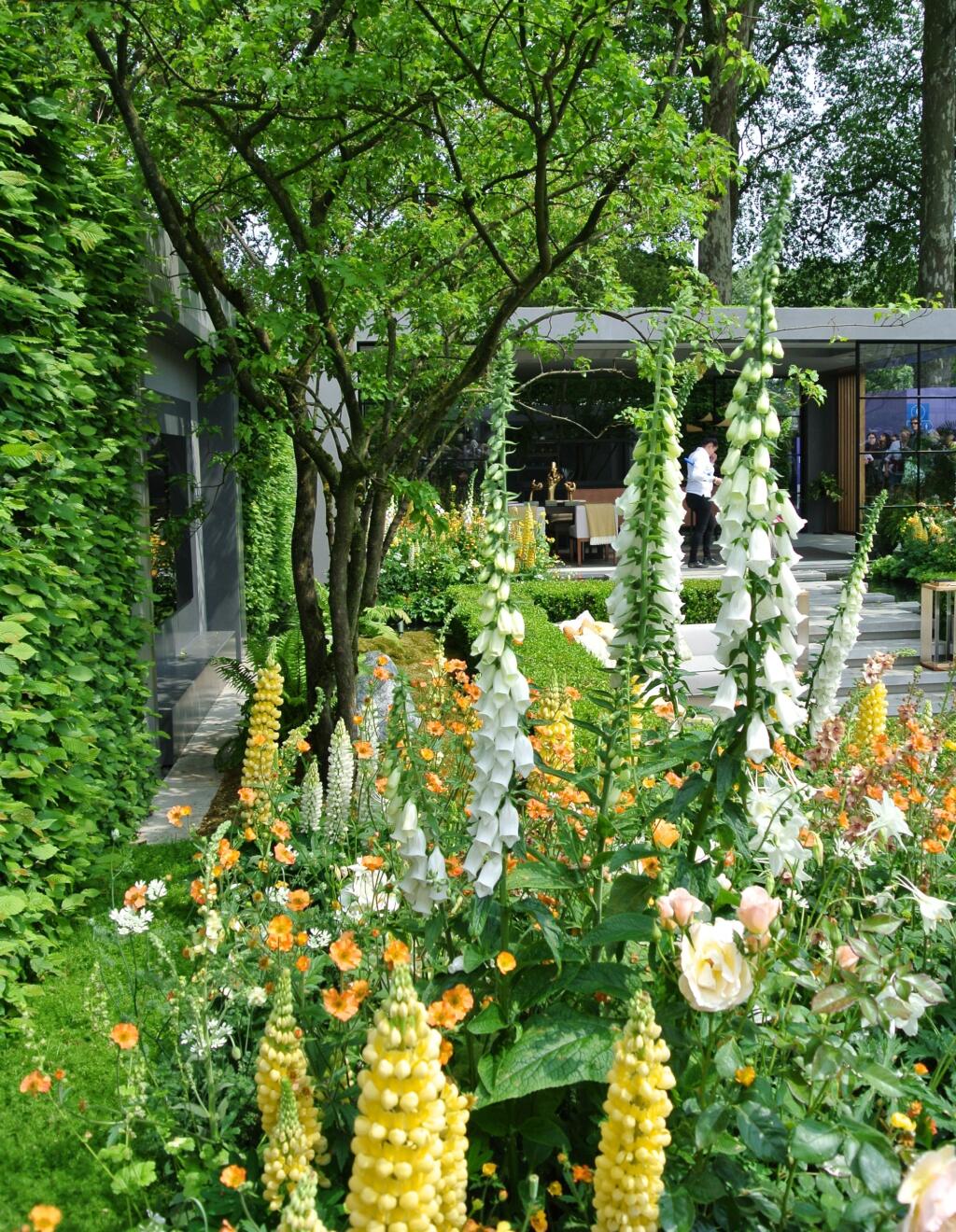 Záhrada LG Eco-City Garden bola verejnosti predstavená na anglickej svetoznámej záhradnej výstave Chelsea Flower Show v roku 2018.
