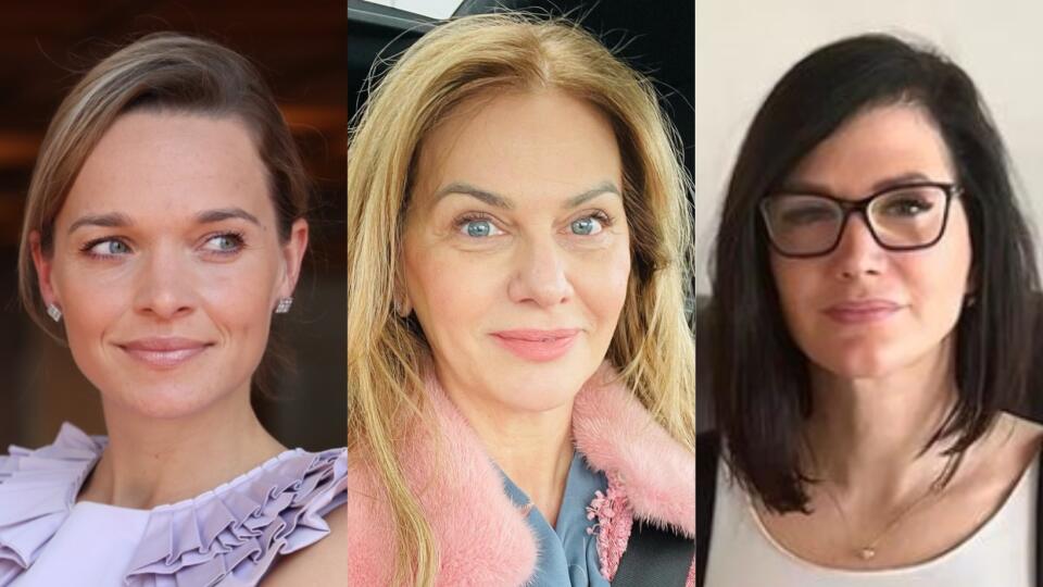 Romana Tabák, Monika Beňová, Janka Bittó Cigániková