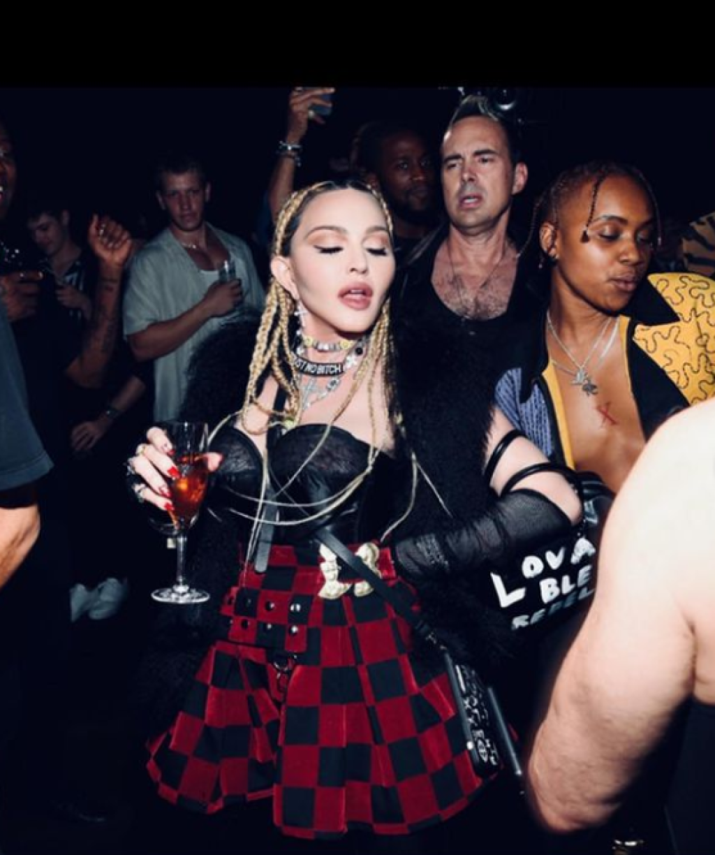 Madonna na privátnej párty.