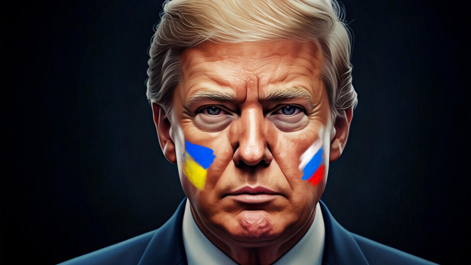 portrait of DOnald Trump, frontal light setup, hypperrealistic style