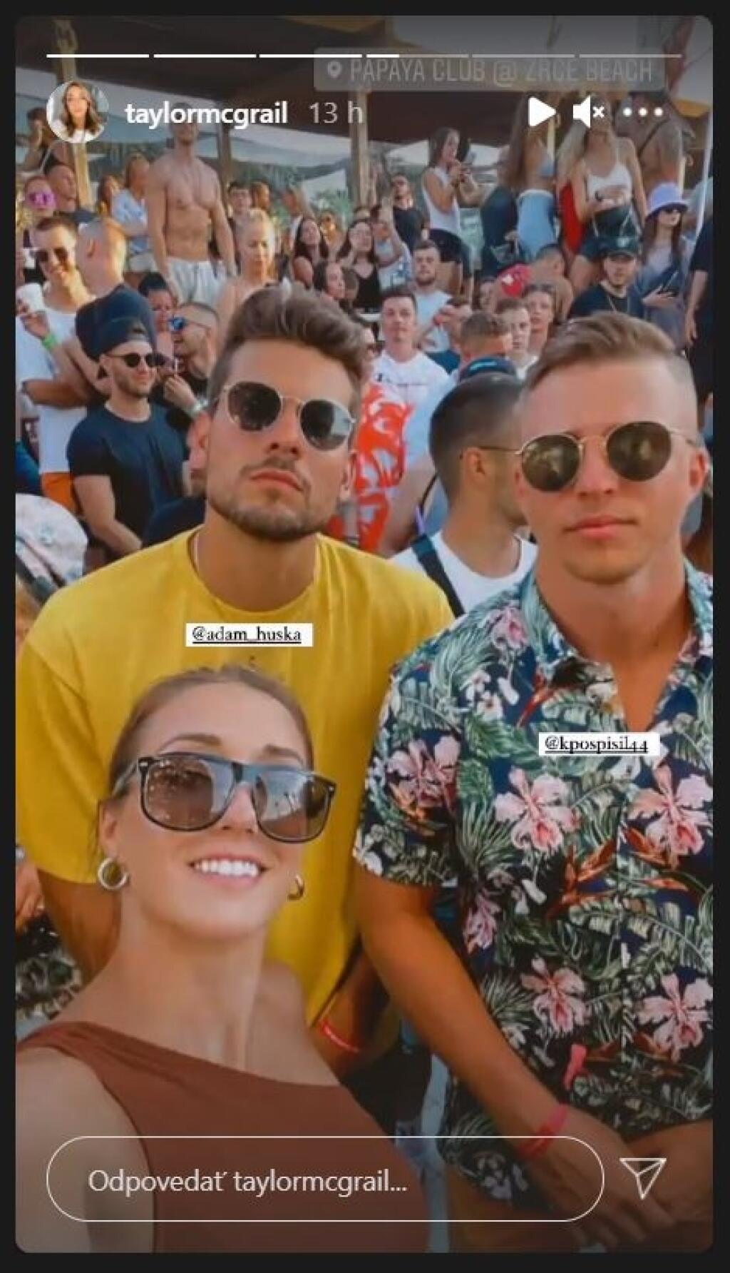 Slovenskí hokejisti si užili festival na chorvátskej pláži Zrce.