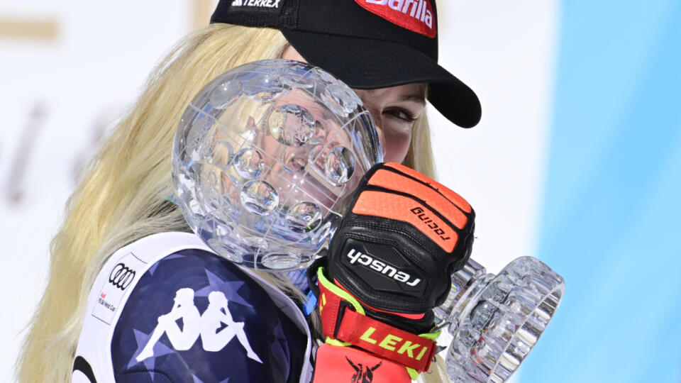 Shiffrinová si zisk malého glóbusu poriadne užívala. S krištáľovou