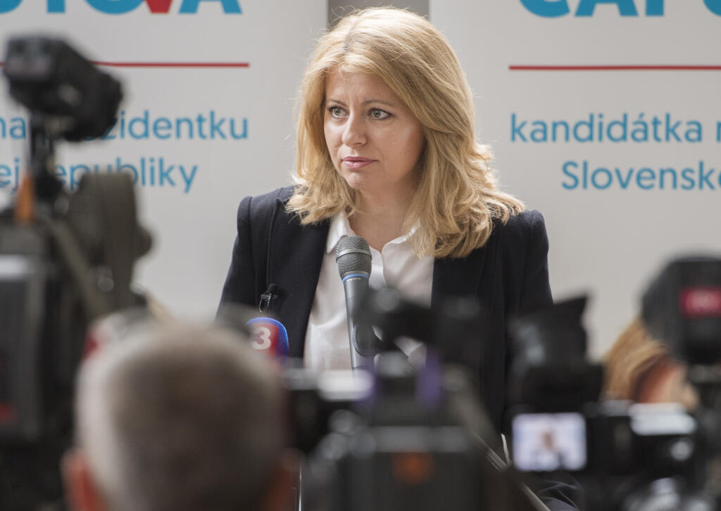 SR Čaputová kandidátka prezident BAX