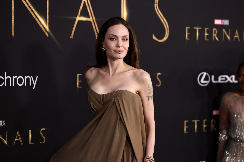 Angelina Jolie na premiére filmu