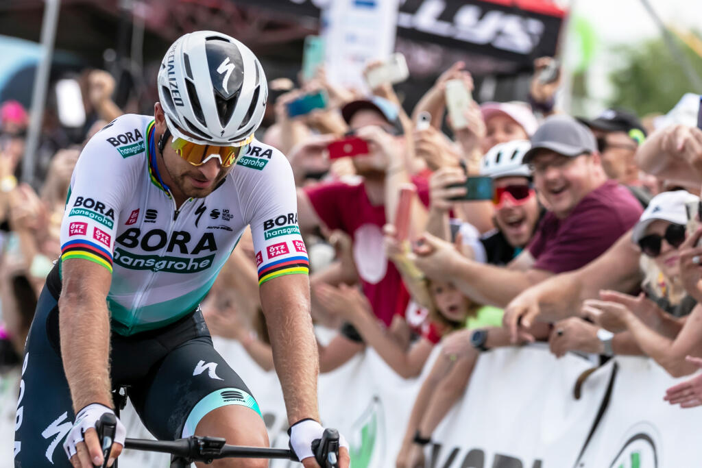 Peter Sagan rozhodol o svojom triumfe v záverečnom stúpaní.