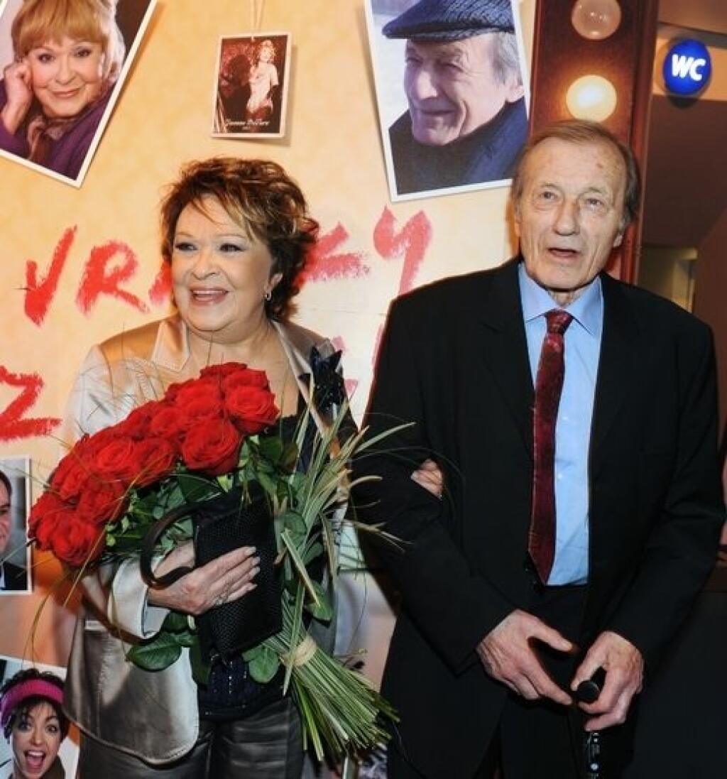 Jiřina Bohdalová s exmanželom