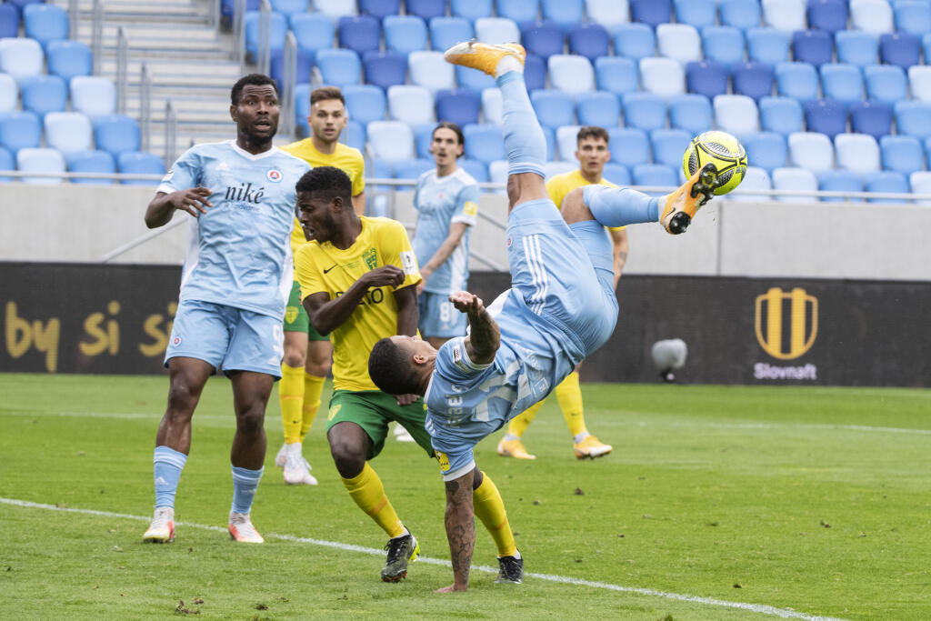 Slovan vyhral Slovenský pohár s odretými ušami.