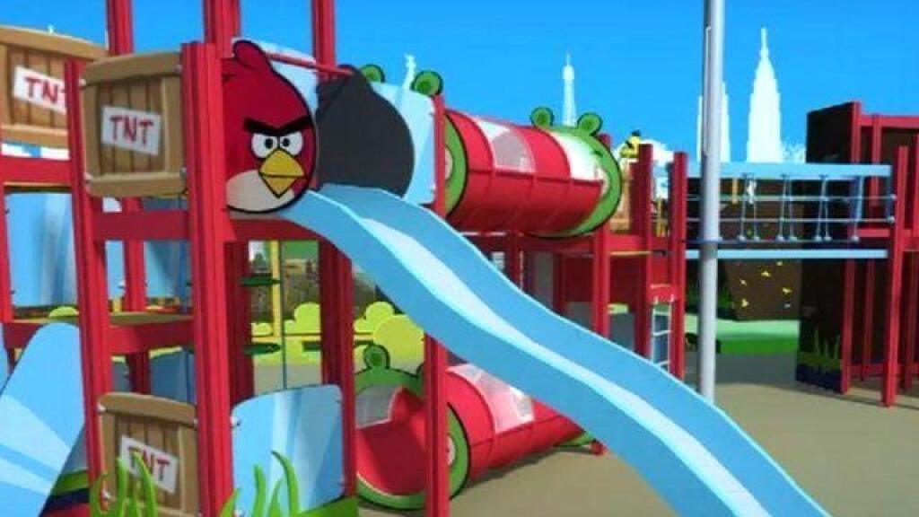 Angry Birds ako zábavný park