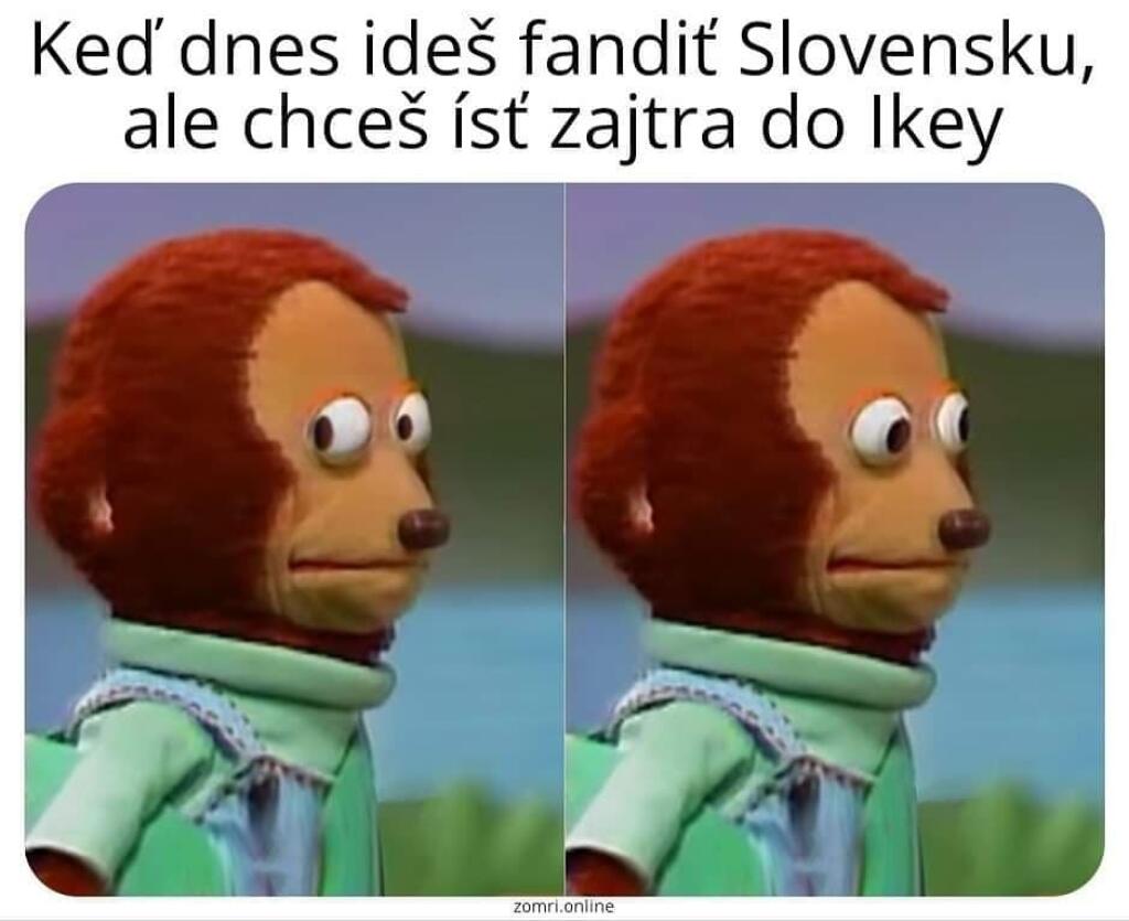 Slovenskí hokejisti nezískali bod potrebný na postup do štvrťfinále a prehrali so Švédmi 1:3. Opäť tak vyťahujeme postupové kalkulačky a internet sa činí. Po nedeľnom zápase tradične zaplavilo internet množstvo vtipov.