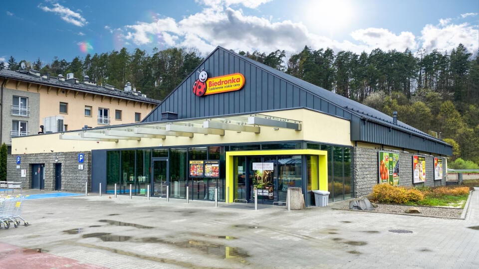 Biedronka - poľský supermarket s potravinami