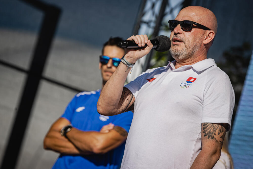Na snímke prezident SOŠV Anton Siekel.