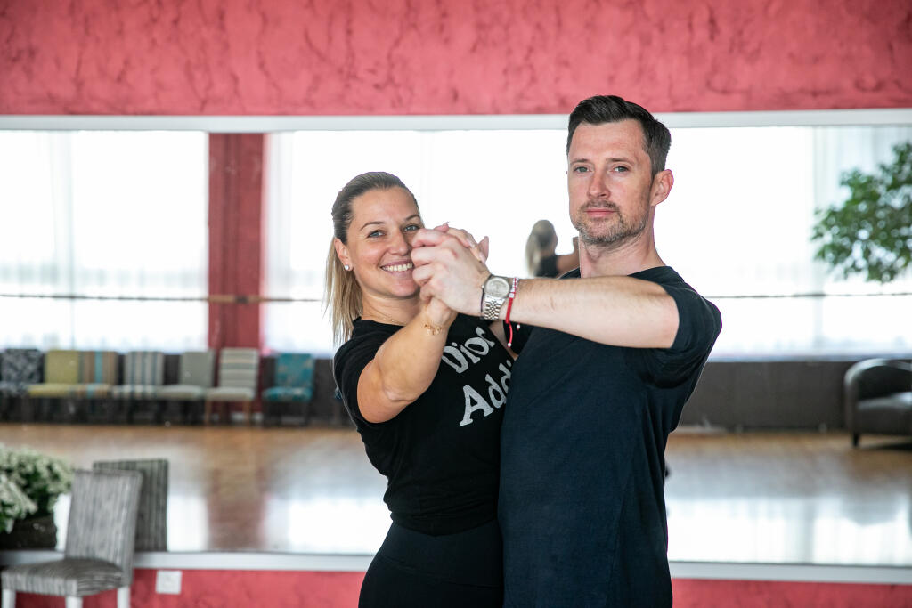 Dominika Cibulková nás pustila na jeden zo svojich tanečných tréningov. Takto to na ňom vyzeralo.