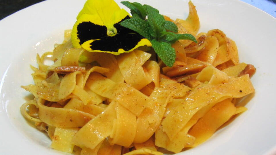 Tagliatele s kukuricou