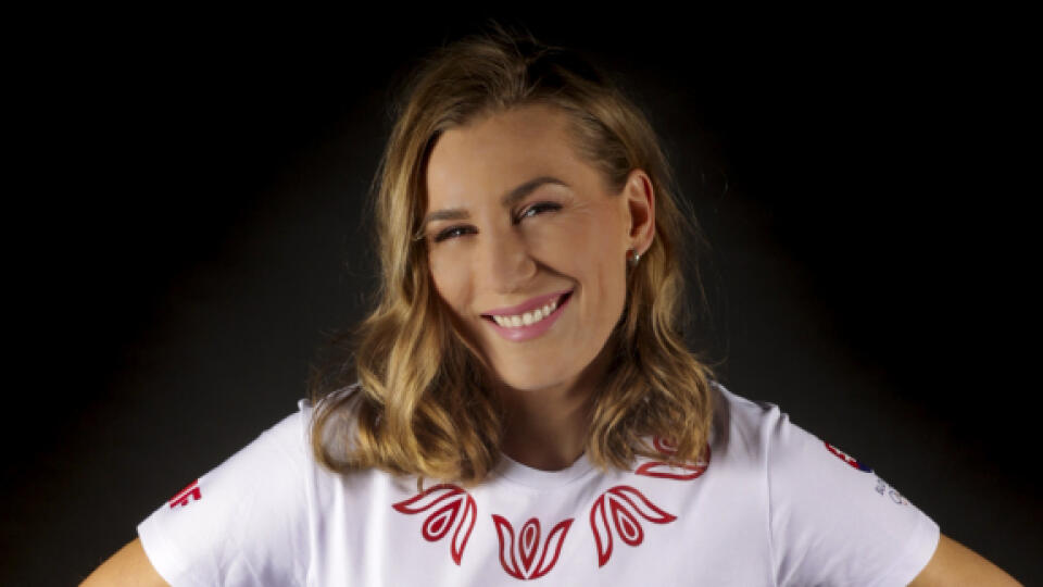 Modelkou sa pre olympijské oblečenie stala aj bývalá olympionička Anastasia Kuzminová.