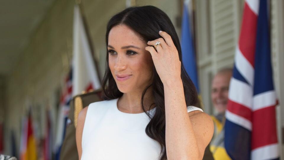 Meghan Markle počas návštevy Austrálie 