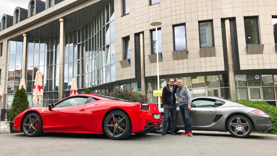 Drotárovo Ferrari a auto saxofonistu I.M.T. Smile Mária Gappa Garberu