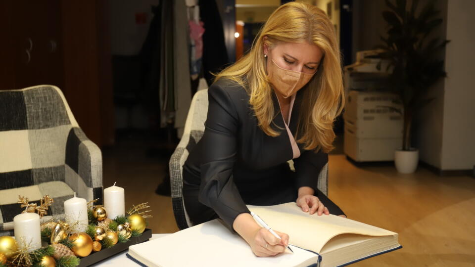 Prezidentka Zuzana Čaputová.