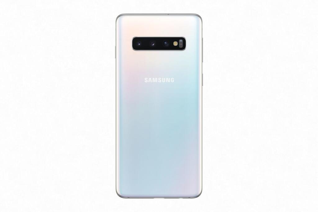 Galaxy S10 v bielej farbe