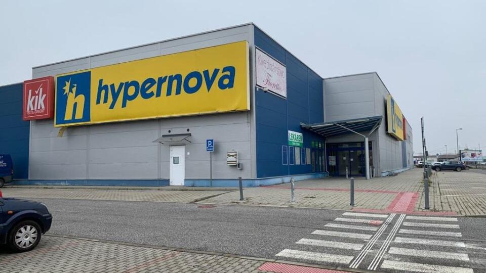 Bývalá Hypernova v Pezinku