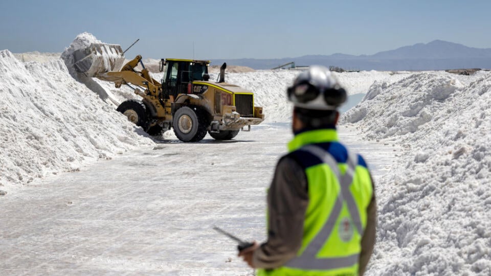 Chile Mines Lithium From Salt Flats Of Atacama Desert