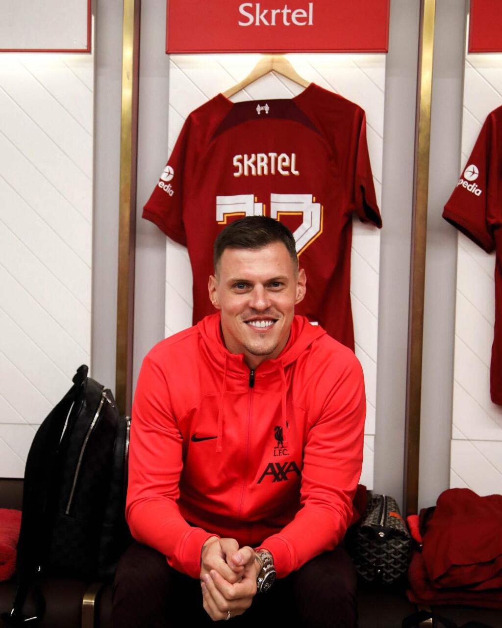 V farbách Liverpoolu si aj zatrénoval
