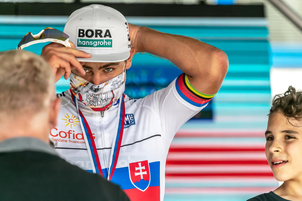 Sagan sa na Tour de France naladil triumfom na majstrovstvách Slovenska a Českej republiky.
