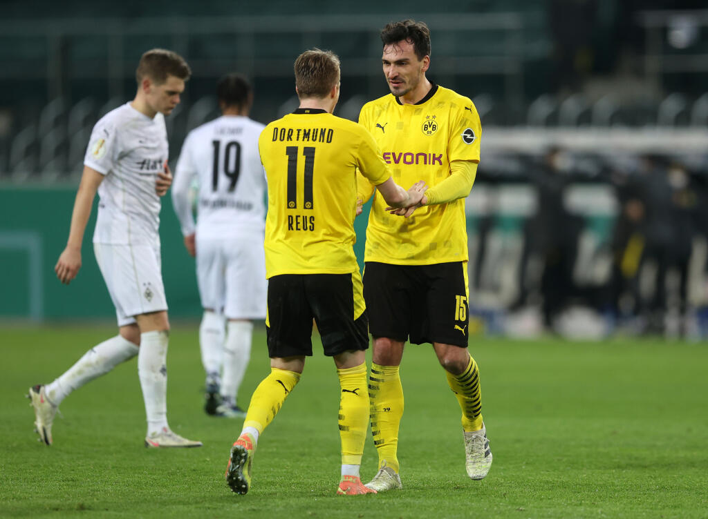 Marco Reus a Mats Hummels