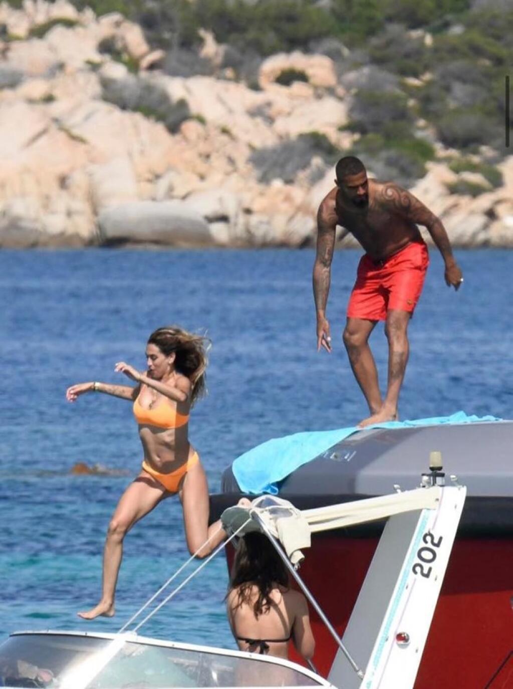 O ten najlepší skok do mora Melissa však súťažila so svojim manželom.