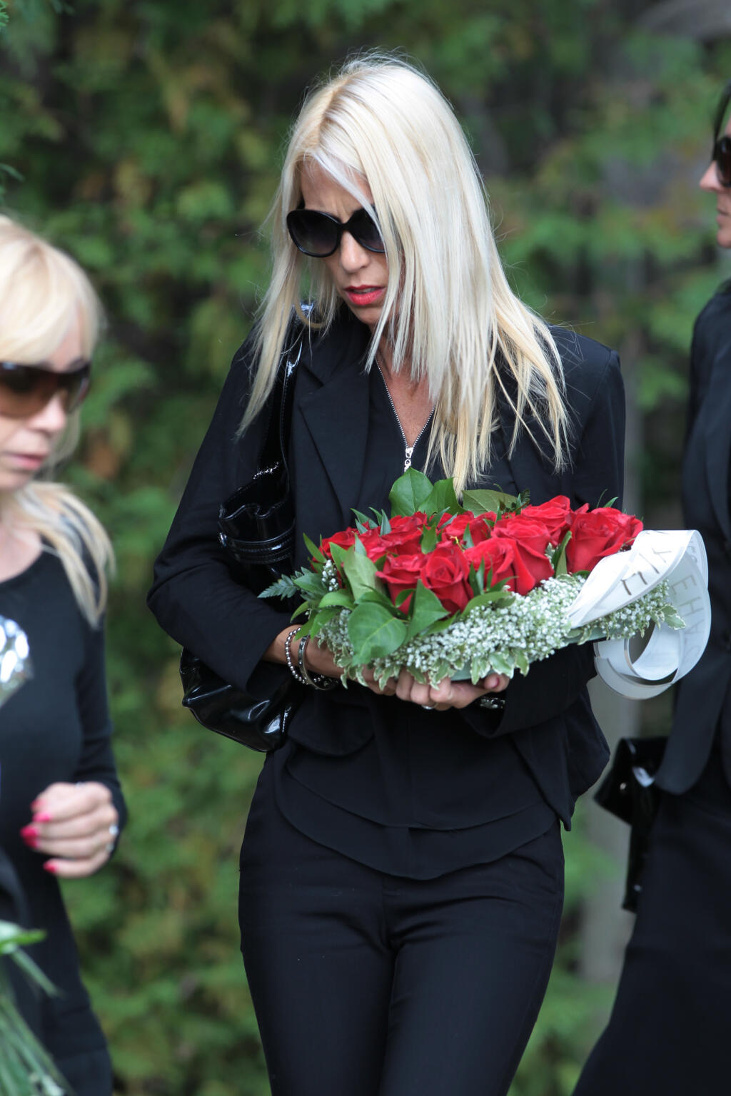 Pohreb Miroslava Hlinku v krematóriu v Trenčíne v roku 2014. Prišlo mnoho športových osobností.