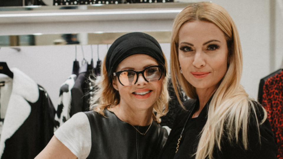 Moderátorky Soňa Müllerová a Marianna Ďurianová majú blízko k móde, nenechali si ujsť uvedenie špeciálnej denimovej kolekcie.