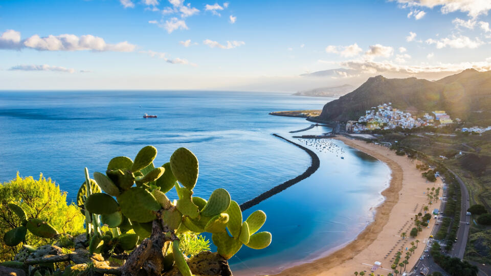 Playa de Las Teresitas na Kanárskych ostrovoch