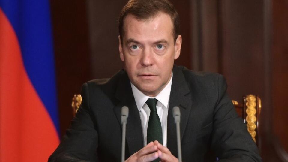 Ruský premiér Dmitrij Medvedev.