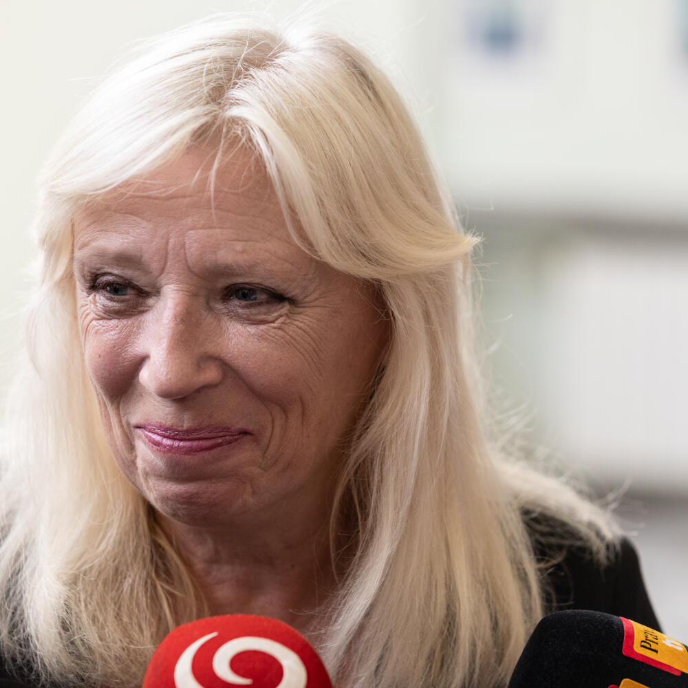 Iveta Radičová došiel vypovedať na NAKA v kauze kupovanie hlasov.