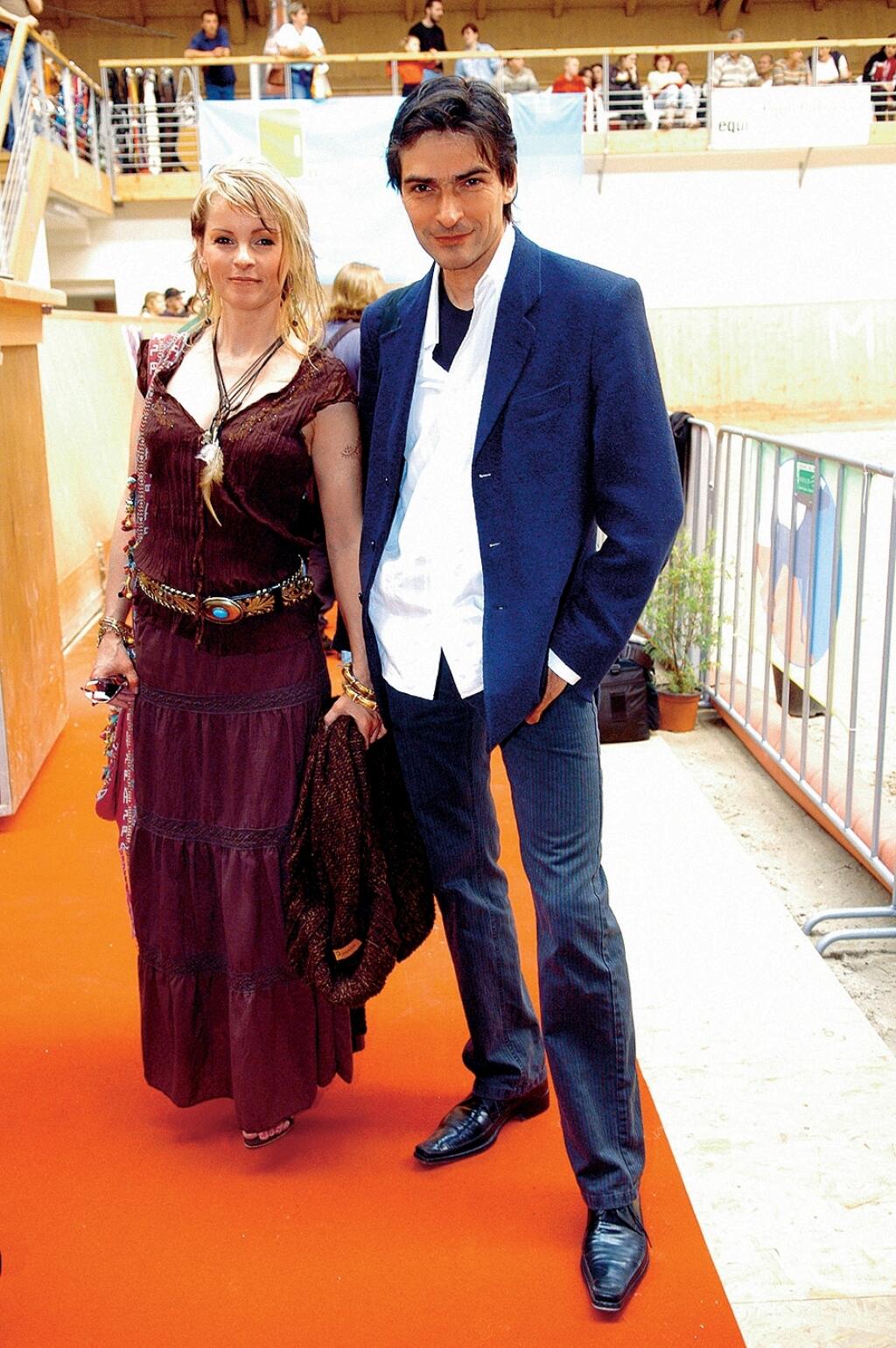 Iveta Bartošová, speváčka, Zdeněk Podhúrsky, herec
