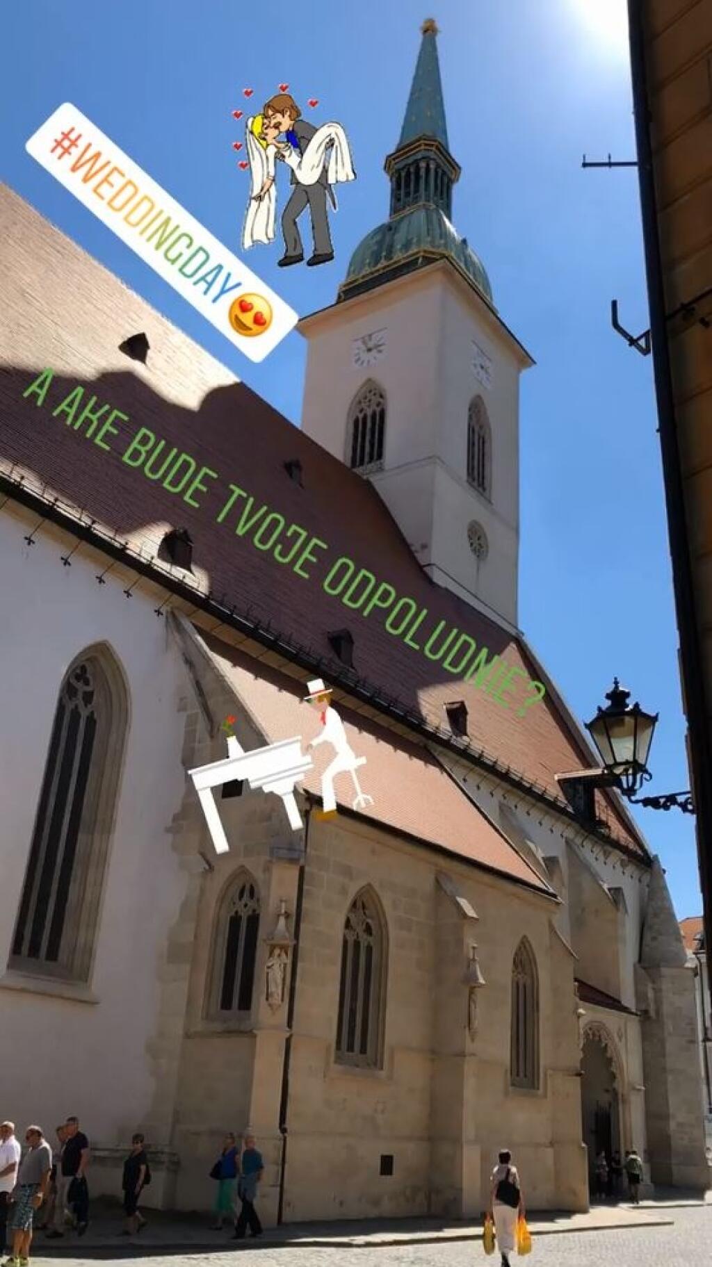 Sobáš mal populárny párik v Dóme svätého Martina.
