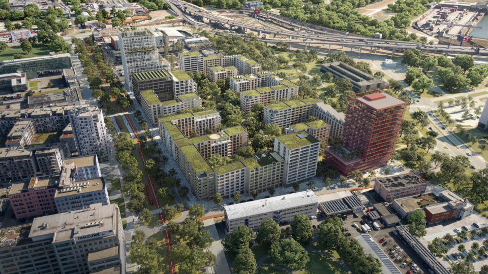 Vizualizácia víťazného návrhu – ateliér Sadovsky & Architects
