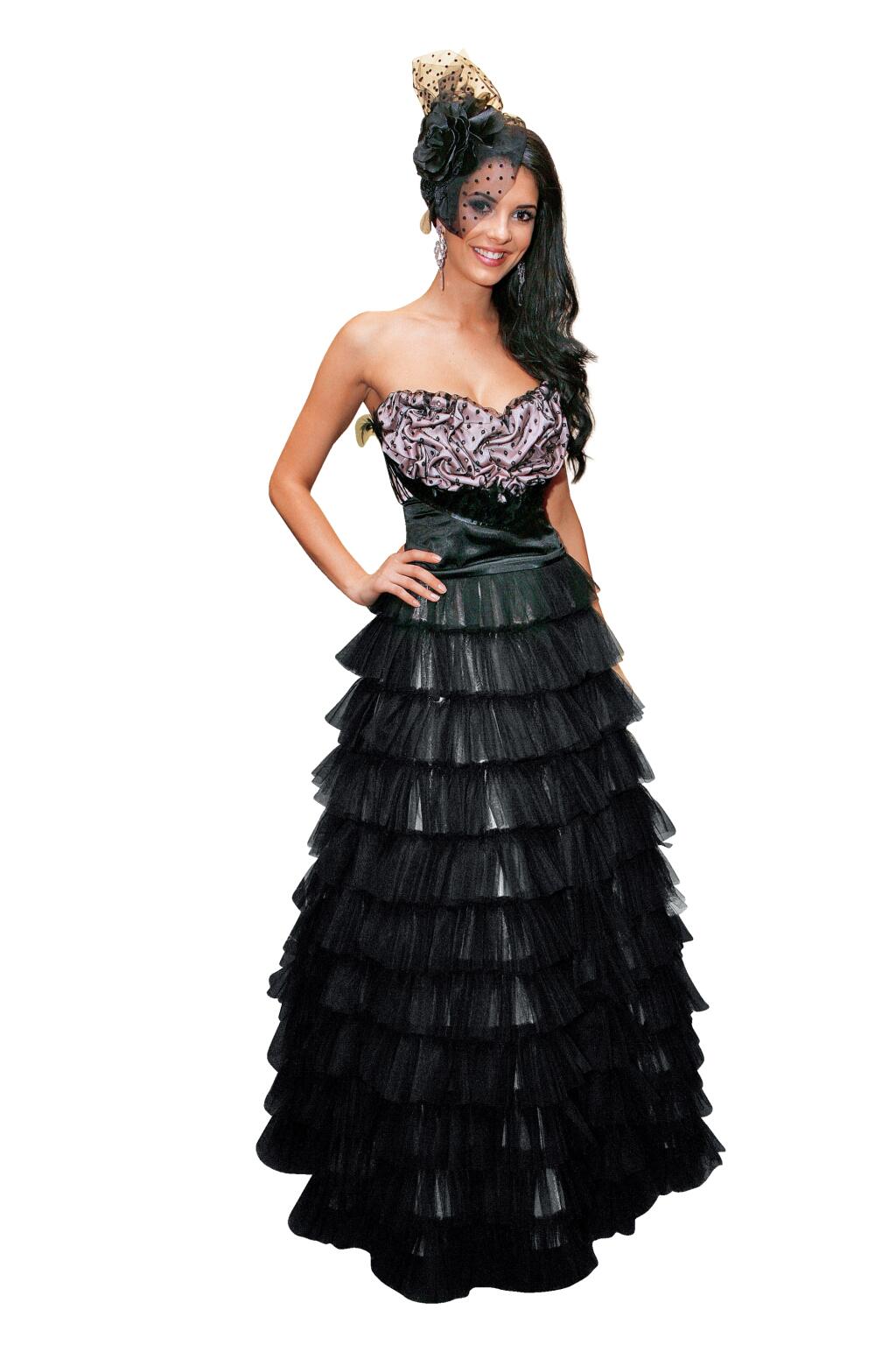 Soňa Skoncová, exfinalistka Miss, večerné šaty, klobúčik
foto: Ján Zemiar
uverejnené: Šarm 20/2010
IBA PRE POTREBY REDAKCIE ŠARM! V PRÍPADE INÝCH REDAKCIÍ VÝLUČNE SO SÚHLASOM FOTOGRAFA!!!!!!!!
pôvodný súbor:1DAO3639.eps
