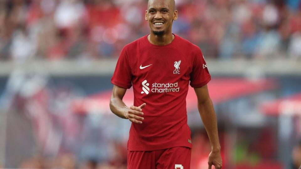 Fabinho v drese Liverpoolu FC.