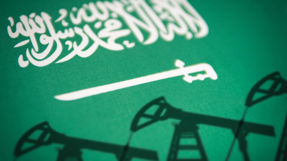 The,Oil,Industry,Of,Saudi,Arabia.,Oil,Rigs,On,The