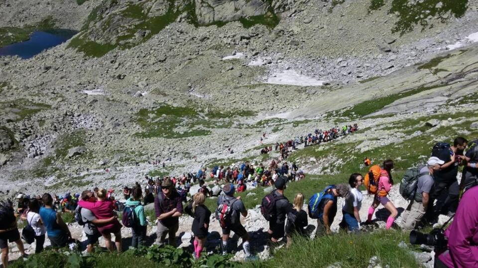 Preplnené Tatry.