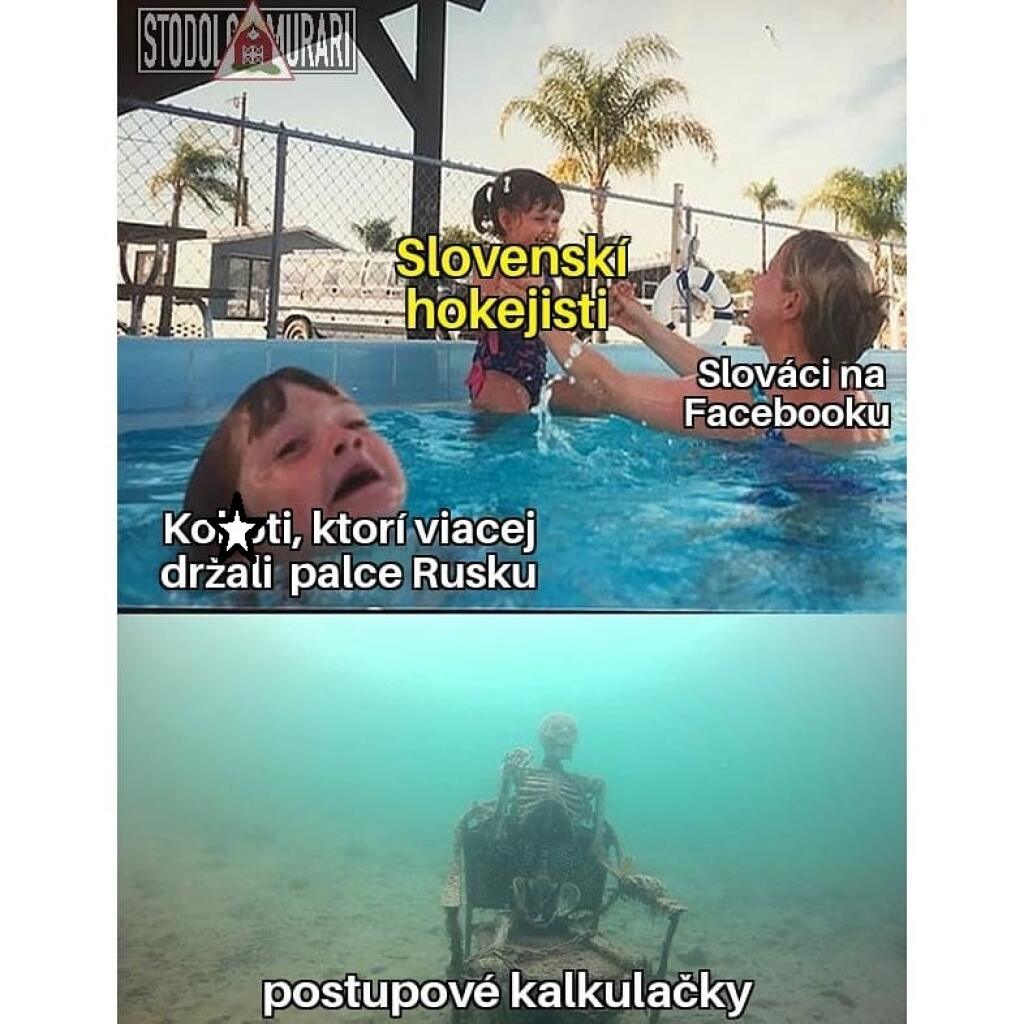 Slovenskí hokejisti zdolali favorizovaných Rusov a satirické stránky vychrlili množstvo vtipov.