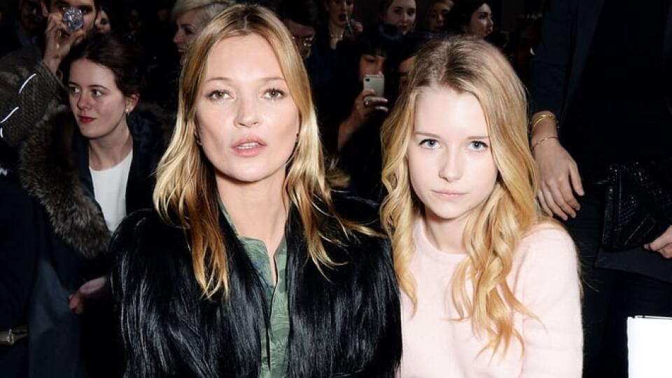 Kate a Lottie Moss 