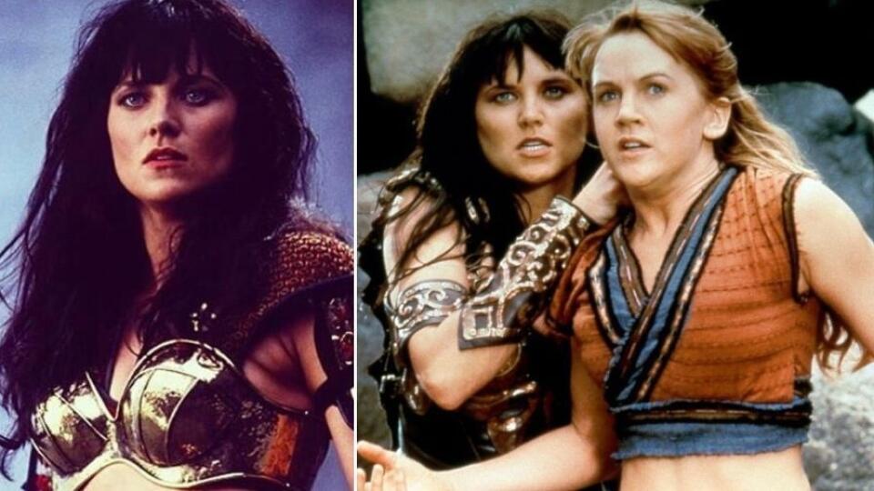 Odvážne seriálové hrdinky Xena a Gabrielle