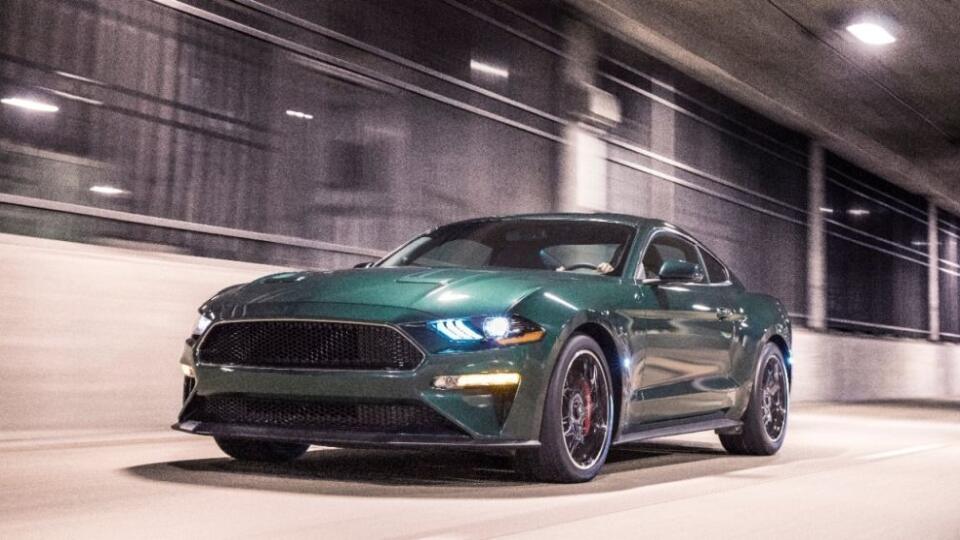 Takto vyzerá nový Mustang Bullitt, vzdávajúci poctu autu z legendárnej naháňačky vo filme Bullittov prípad.