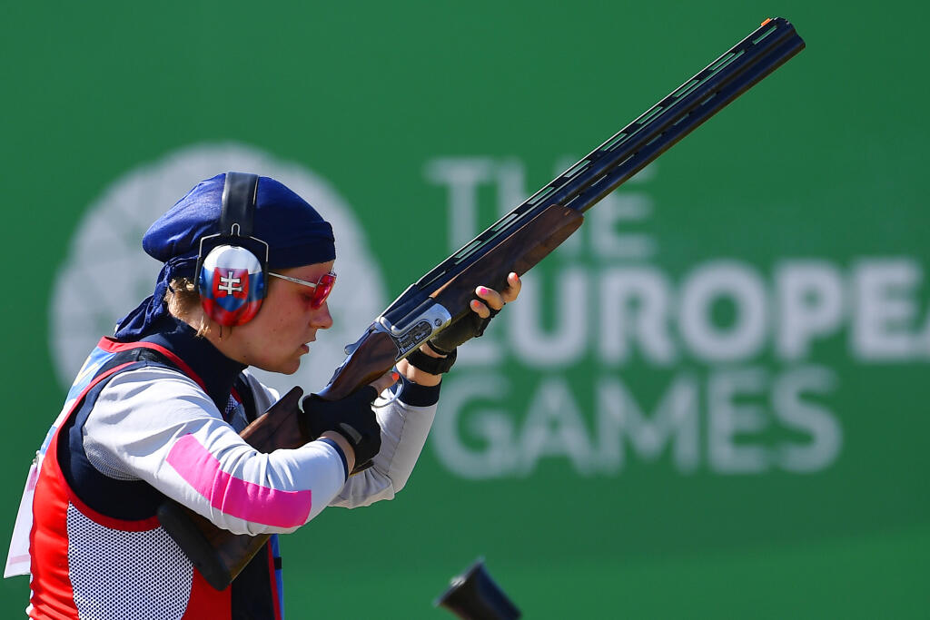 Aj Zuzana Rehák-Štefečeková ponesie slovenskú vlajku.