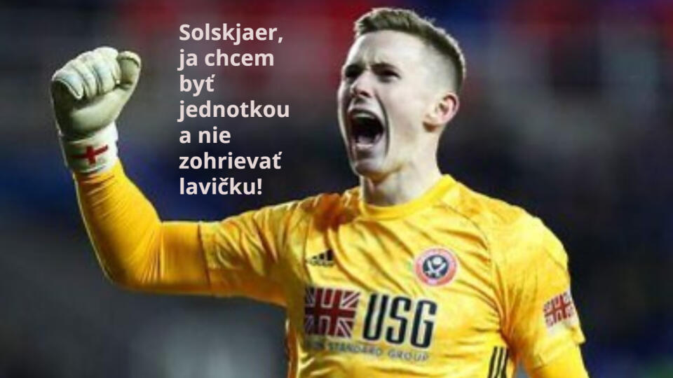 Dean Henderson sa nedávno vyjadril, že chce chytať stoj čo stoj za Manchester United.