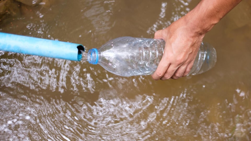 Ak nie je niekde vyslovene napísane, že ide o pitnú vodu, neriskujte to.