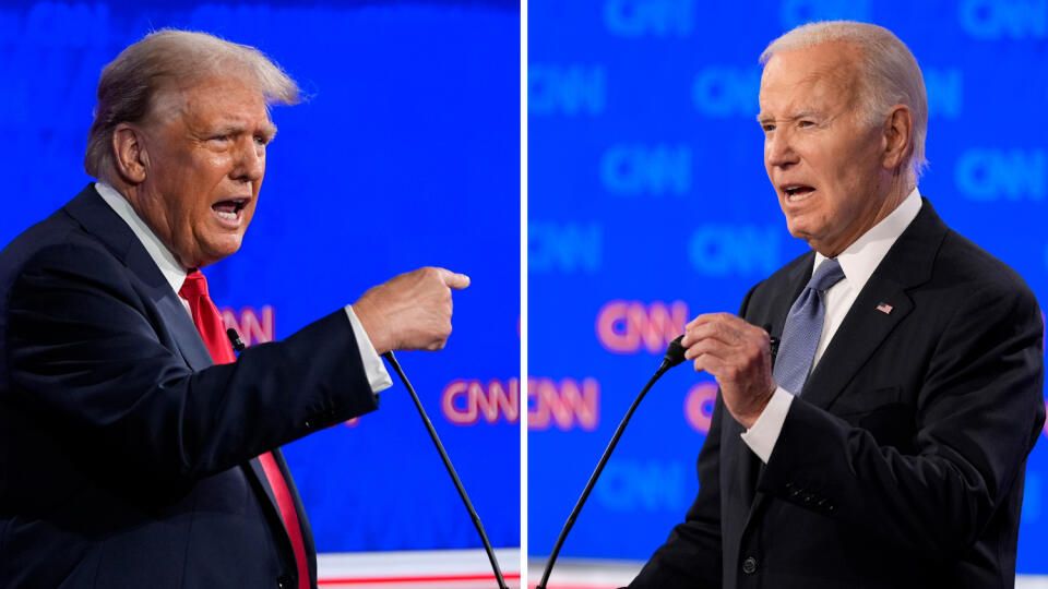 Trump a Biden