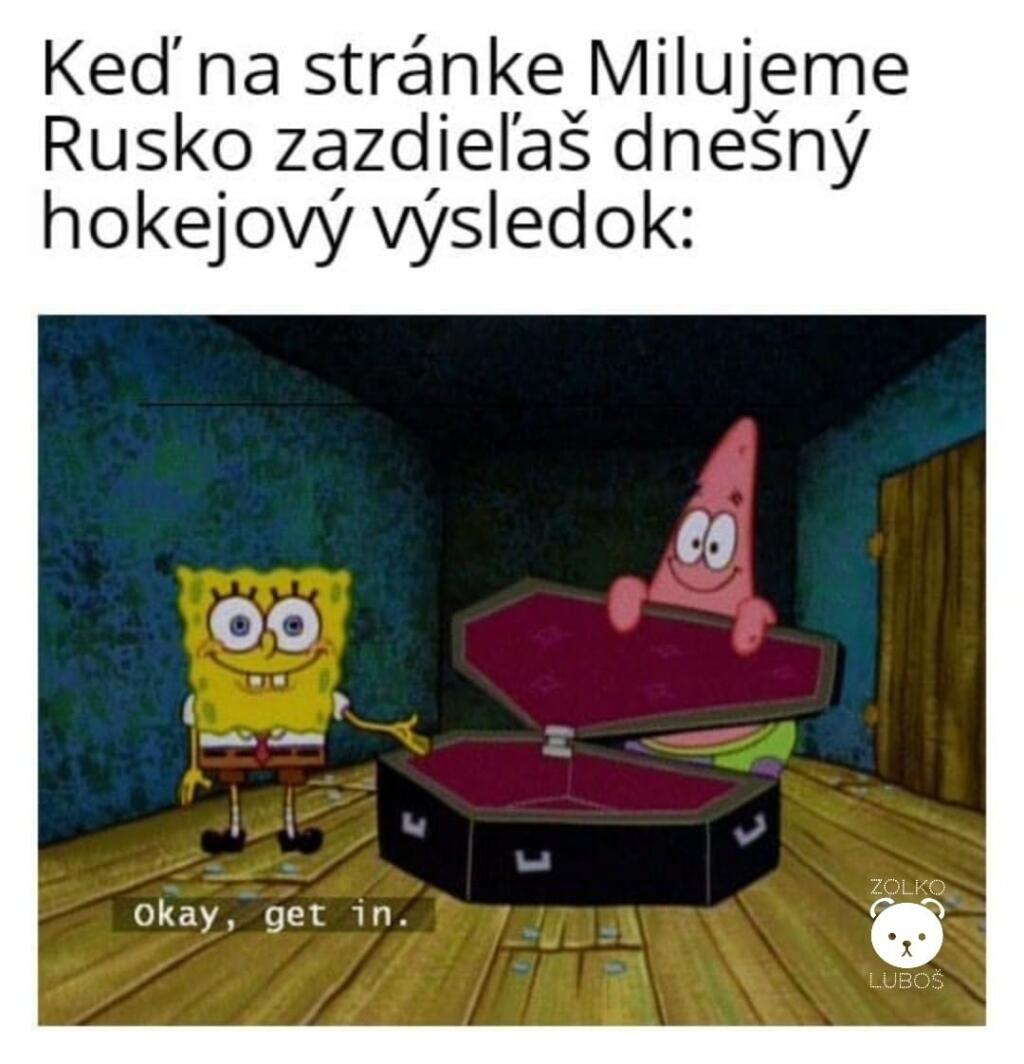 Slovenskí hokejisti zdolali favorizovaných Rusov a satirické stránky vychrlili množstvo vtipov.